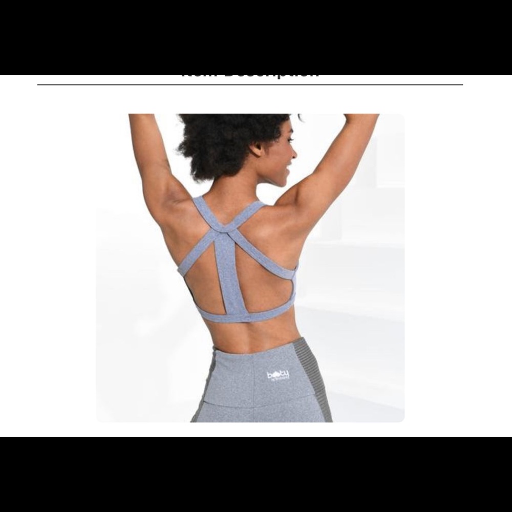 Booty By Brabants Sports Bra, Grey - Picture 4 of 4
